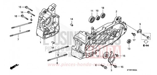 CARTER MOTEUR PES1259 de 2009